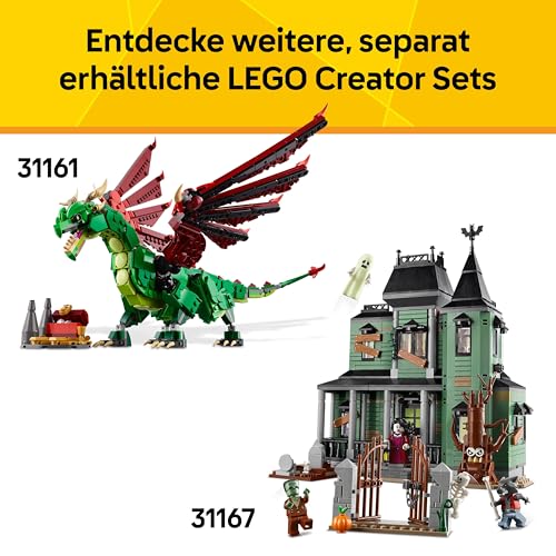 LEGO Creator Ritterburg im Mittelalter Drache