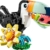 LEGO Creator Wilde Tiere: Tropischer Tukan - Dschungel Bausteine & Lernspielzeug für Mädchen & Jungen ab 7 Jahren – 3 Tiermodelle in 1 Set - Geschenk zum Geburtstag - 31173 - 11