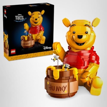 LEGO | Disney Winnie Puuh - Modellbau für Erwachsene zum Ausstellen - mit Honigtopf, Sammler Minifigur & I-Aah Figur - DIY nostalgische Geschenkidee für Fans - 43300 - 10