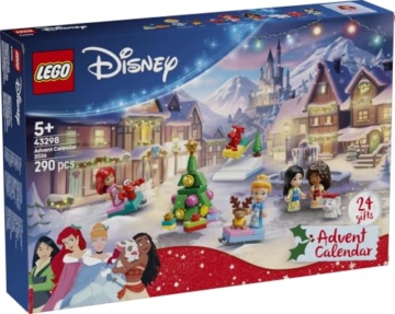 LEGO │ Disney Princess Adventskalender 2026 - Vorweihnachts Spielzeug für Mädchen ab 5 Jahren - 24 Überraschungen mit 4 Mini Puppen & 4 Tierfiguren und Spielbrett 43298 - 9