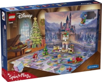 LEGO │ Disney Princess Adventskalender 2026 - Vorweihnachts Spielzeug für Mädchen ab 5 Jahren - 24 Überraschungen mit 4 Mini Puppen & 4 Tierfiguren und Spielbrett 43298 - 10