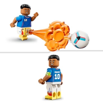 LEGO Editions Kylian Mbappé – Fußball-Highlights Spielzeug - 3D Modellbau mit Minifigur zum Sammeln - Kinderzimmer Deko - Geschenk für Jungen, Mädchen ab 10 Jahren und Erwachsene Sportfans - 43013 - 5