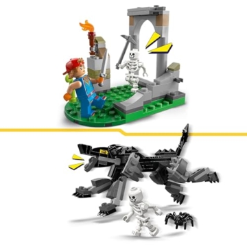 LEGO Fortnite Das Lager von Schali und der Zündkerzenkünstlerin Gaming Spielzeug - Vorratslama und Wolf - 3 Minifiguren & Lagerfeuer - Gamer Geschenk für Jungen, Mädchen und Fans ab 7 Jahren - 77075 - 3