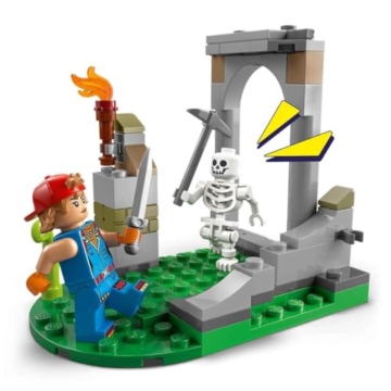 LEGO Fortnite Das Lager von Schali und der Zündkerzenkünstlerin Gaming Spielzeug - Vorratslama und Wolf - 3 Minifiguren & Lagerfeuer - Gamer Geschenk für Jungen, Mädchen und Fans ab 7 Jahren - 77075 - 4
