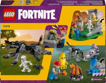 LEGO Fortnite Das Lager von Schali und der Zündkerzenkünstlerin Gaming Spielzeug - Vorratslama und Wolf - 3 Minifiguren & Lagerfeuer - Gamer Geschenk für Jungen, Mädchen und Fans ab 7 Jahren - 77075 - 10
