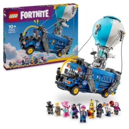 LEGO Fortnite Schlachtenbus, Spielzeug zum Videospiel mit Minifiguren, Geschenk für Gaming Fans ab 10 Jahren, Fahrzeug Bauset für Kinder, Kreatives Geschenk zum Geburtstag - 77073 - 1