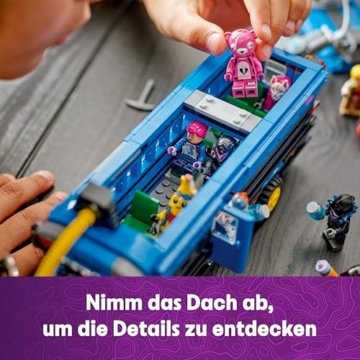 LEGO Fortnite Schlachtenbus, Spielzeug zum Videospiel mit Minifiguren, Geschenk für Gaming Fans ab 10 Jahren, Fahrzeug Bauset für Kinder, Kreatives Geschenk zum Geburtstag - 77073 - 4
