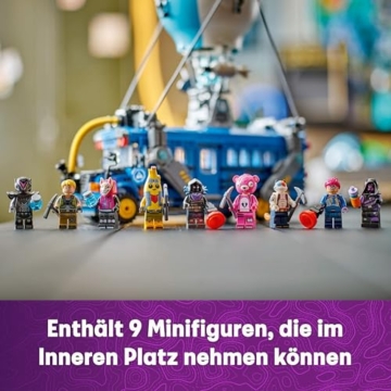 LEGO Fortnite Schlachtenbus, Spielzeug zum Videospiel mit Minifiguren, Geschenk für Gaming Fans ab 10 Jahren, Fahrzeug Bauset für Kinder, Kreatives Geschenk zum Geburtstag - 77073 - 6