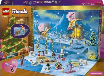 LEGO Friends Adventskalender 2026 - Spielzeug für Mädchen ab 6 Jahren - 24 Überraschungen mit 3 Mini Puppen, 6 Tieren & Zubehör - Geschenk für Kinder - 42698 - 9