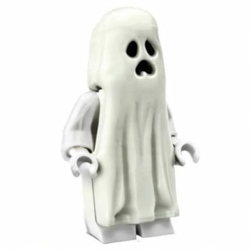 LEGO Ghost (Glow In The Dark) Monster Fighters Minifigure by Toy (English Manual) - 2