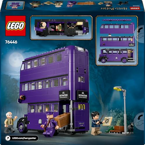 LEGO Harry Potter 76446 Abenteuer mit dem Fahrenden Ritter Box Rückseite