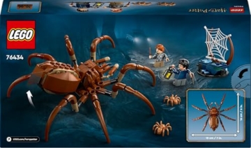 LEGO Harry Potter Aragog im Verbotenen Wald, Fantasy-Spielset mit Spinnen-Figur, Fabelwesen, 2 Minifiguren, magisches Geschenk für Jungen, Mädchen und Fans ab 7 Jahren 76434 - 11