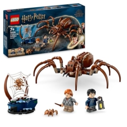 LEGO Harry Potter Aragog im Verbotenen Wald, Fantasy-Spielset mit Spinnen-Figur, Fabelwesen, 2 Minifiguren, magisches Geschenk für Jungen, Mädchen und Fans ab 7 Jahren 76434 - 1