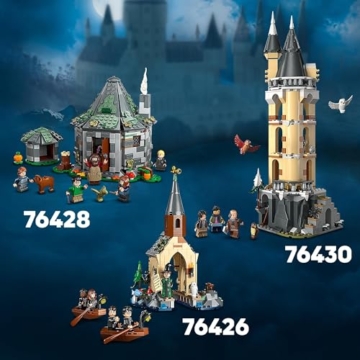 LEGO Harry Potter Bootshaus von Schloss Hogwarts Spielzeug-Modell für Kinder, beinhaltet 2 baubare Boote und 5 Mini-Figuren, Geschenk für Mädchen, Jungs und alle Fans ab 8 Jahren 76426 - 6