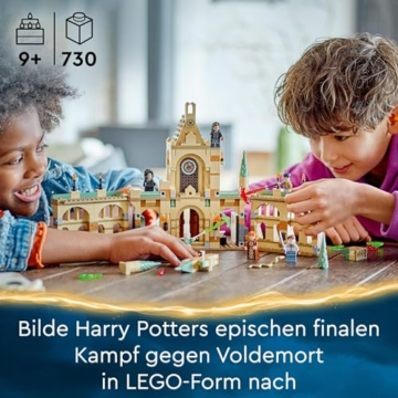 LEGO Harry Potter Der Kampf um Hogwarts, Schloss Spielzeug zum Bauen und Aufstellen mit Minifiguren wie Molly Weasly, Voldemort und viele mehr, Geschenk für Kinder, Jungen und Mädchen 76415 - 2