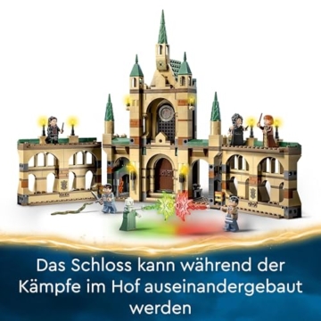 LEGO Harry Potter Der Kampf um Hogwarts, Schloss Spielzeug zum Bauen und Aufstellen mit Minifiguren wie Molly Weasly, Voldemort und viele mehr, Geschenk für Kinder, Jungen und Mädchen 76415 - 3
