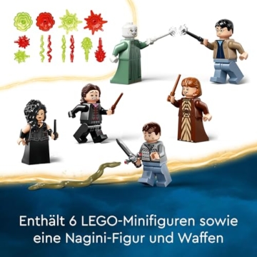 LEGO Harry Potter Der Kampf um Hogwarts, Schloss Spielzeug zum Bauen und Aufstellen mit Minifiguren wie Molly Weasly, Voldemort und viele mehr, Geschenk für Kinder, Jungen und Mädchen 76415 - 6