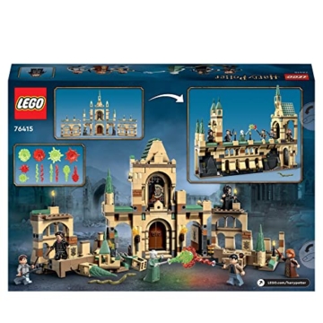 LEGO Harry Potter Der Kampf um Hogwarts, Schloss Spielzeug zum Bauen und Aufstellen mit Minifiguren wie Molly Weasly, Voldemort und viele mehr, Geschenk für Kinder, Jungen und Mädchen 76415 - 10
