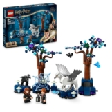 LEGO Harry Potter Der verbotene Wald: Magische Wesen Spielzeug mit Hermine und Ron-Figuren, Plus Fantasy-Tiere wie Seidenschnabel und Thestral, Geschenk für Kinder, Mädchen, Jungen ab 8 Jahren 76432 - 1