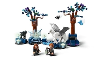 LEGO Harry Potter Der verbotene Wald: Magische Wesen Spielzeug mit Hermine und Ron-Figuren, Plus Fantasy-Tiere wie Seidenschnabel und Thestral, Geschenk für Kinder, Mädchen, Jungen ab 8 Jahren 76432 - 4