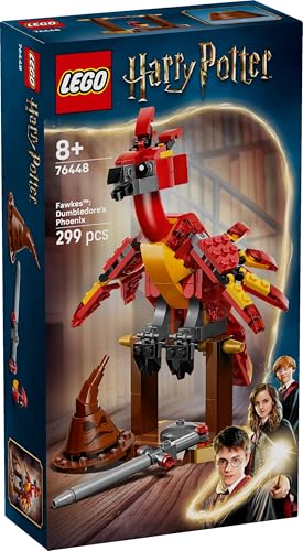 LEGO Harry Potter 76448 – Fawkes: Dumbledores Phönix Box
