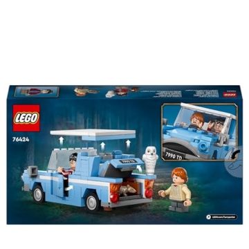 LEGO Harry Potter 76424 – Fliegender Ford Anglia Box Rückseite