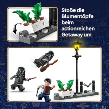 LEGO Harry Potter Hagrids und Harrys Flucht aus dem Ligusterweg 76459