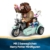 LEGO Harry Potter Hagrids und Harrys Motorradtour – Spielzeug mit Motorrad, Beiwagen & Eule Hedwig – Mit Minifiguren zum Sammeln – Kreatives Geschenk für Mädchen und Jungen ab 9 Jahren – 76443 - 4