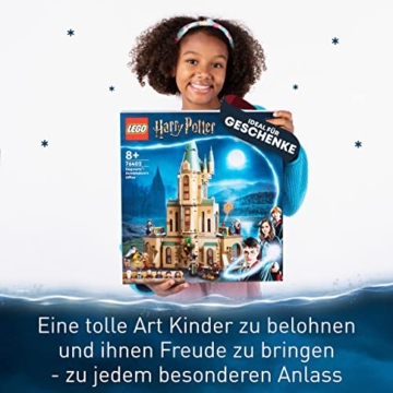 LEGO Harry Potter Hogwarts: Dumbledores Büro Set, Schloss-Erweiterung mit dem Schwert von Gryffindor, dem Sprechenden Hut, 6 Minifiguren Plus einen Baby-Phönix und tollen Räumen 76402 - 7