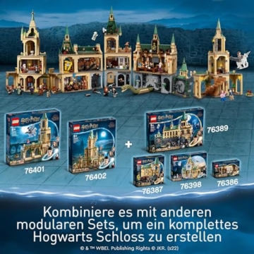 LEGO Harry Potter Hogwarts: Dumbledores Büro Set, Schloss-Erweiterung mit dem Schwert von Gryffindor, dem Sprechenden Hut, 6 Minifiguren Plus einen Baby-Phönix und tollen Räumen 76402 - 8