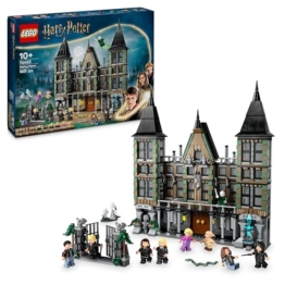 LEGO Harry Potter Landsitz der Familie Malfoy, Fantasy Spielzeug zum Sammeln und Ausstellen, Geschenk für Jungen, Mädchen und Fans der Zauberwelt, Geschenkidee mit 9 Minifiguren 76453 - 1