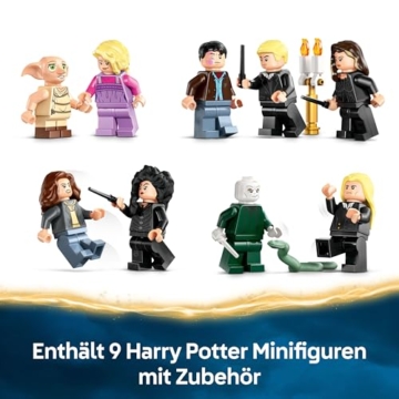 LEGO Harry Potter Landsitz der Familie Malfoy, Fantasy Spielzeug zum Sammeln und Ausstellen, Geschenk für Jungen, Mädchen und Fans der Zauberwelt, Geschenkidee mit 9 Minifiguren 76453 - 5