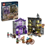 LEGO Harry Potter Ollivanders & Madam Malkins Anzüge, Läden aus der Winkelgasse, Spielset für Kinder, Zauberer-Spielzeug, Fantasy-Geschenke für Mädchen, Jungen und Fans ab 8 Jahren 76439 - 1