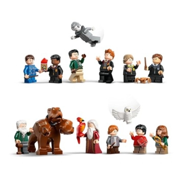 LEGO Harry Potter Schloss Hogwarts: Der Hauptturm - Spielzeug mit fliegendem Schlüssel, Zauberschachzimmer, 12 Minifiguren - Geschenk für Jungen, Mädchen & Erwachsene Fans ab 10 Jahren - 76454