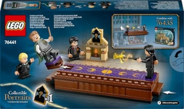 LEGO Harry Potter Schloss Hogwarts: Duellierclub, Bauset mit 4 Minifiguren inkl. Draco Malfoy, Gilderoy Lockhart & Severus Snape, Set mit Funktion zum Umstürzen für Jungen & Mädchen ab 8 Jahren 76441 - 13