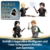 LEGO Harry Potter Schloss Hogwarts: Duellierclub, Bauset mit 4 Minifiguren inkl. Draco Malfoy, Gilderoy Lockhart & Severus Snape, Set mit Funktion zum Umstürzen für Jungen & Mädchen ab 8 Jahren 76441 - 4