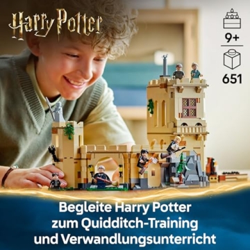 LEGO Harry Potter Schloss Hogwarts: Flugstunden, Abenteuer-Spielset mit 6 Minifiguren zum Sammeln, inkl. Draco Malfoy & Professor McGonagall, Rollenspiel Set für Jungen und Mädchen ab 9 Jahren 76447 - 2