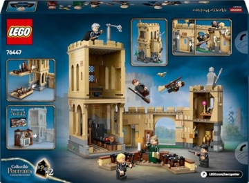 LEGO Harry Potter Schloss Hogwarts: Flugstunden, Abenteuer-Spielset mit 6 Minifiguren zum Sammeln, inkl. Draco Malfoy & Professor McGonagall, Rollenspiel Set für Jungen und Mädchen ab 9 Jahren 76447 - 12