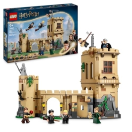 LEGO Harry Potter Schloss Hogwarts: Flugstunden, Abenteuer-Spielset mit 6 Minifiguren zum Sammeln, inkl. Draco Malfoy & Professor McGonagall, Rollenspiel Set für Jungen und Mädchen ab 9 Jahren 76447 - 1