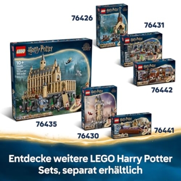LEGO Harry Potter Schloss Hogwarts: Flugstunden, Abenteuer-Spielset mit 6 Minifiguren zum Sammeln, inkl. Draco Malfoy & Professor McGonagall, Rollenspiel Set für Jungen und Mädchen ab 9 Jahren 76447 - 7