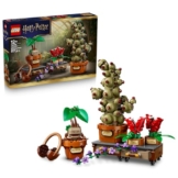 LEGO Harry Potter Schloss Hogwarts: Kräuterkunde-Pflanzen - interaktives Spielzeug - künstliche Topfpflanzen mit Blumen - DIY Deko - Geschenk für Mädchen, Jungen & Teenager-Fans ab 12 Jahren - 76474 - 1