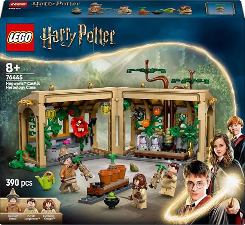 LEGO Harry Potter 76445 „Schloss Hogwarts: Kräuterkundeunterricht“ – kompaktes Gewächshaus mit großer Szenenwirkung