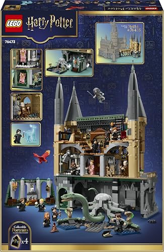 LEGO Harry Potter Schloss Hogwarts: Ostflügel Spielzeug - Miniatur Modellbausatz mit 13 Minifiguren & sammelbarem Patronus - DIY Deko - Geschenkidee für Mädchen, Jungen & Fans ab 10 Jahren - 76473 - 11