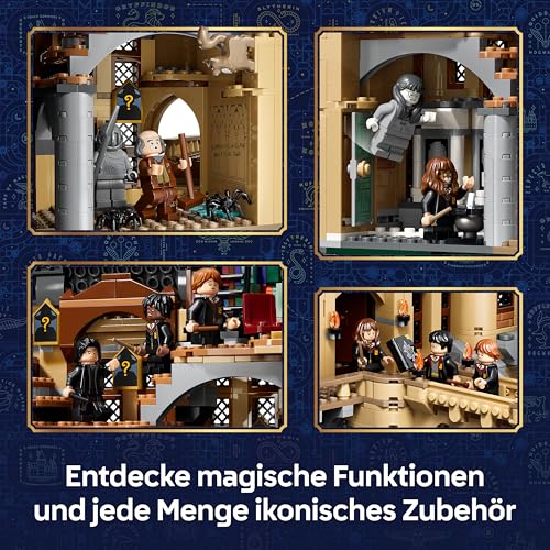 LEGO Harry Potter Schloss Hogwarts: Ostflügel Spielzeug - Miniatur Modellbausatz mit 13 Minifiguren & sammelbarem Patronus - DIY Deko - Geschenkidee für Mädchen, Jungen & Fans ab 10 Jahren - 76473 - 3