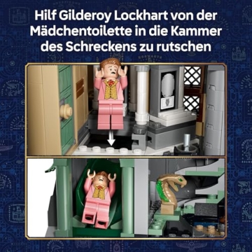 LEGO Harry Potter Schloss Hogwarts: Ostflügel Spielzeug - Miniatur Modellbausatz mit 13 Minifiguren & sammelbarem Patronus - DIY Deko - Geschenkidee für Mädchen, Jungen & Fans ab 10 Jahren - 76473 - 4