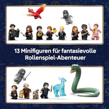 LEGO Harry Potter Schloss Hogwarts: Ostflügel Spielzeug - Miniatur Modellbausatz mit 13 Minifiguren & sammelbarem Patronus - DIY Deko - Geschenkidee für Mädchen, Jungen & Fans ab 10 Jahren - 76473 - 6
