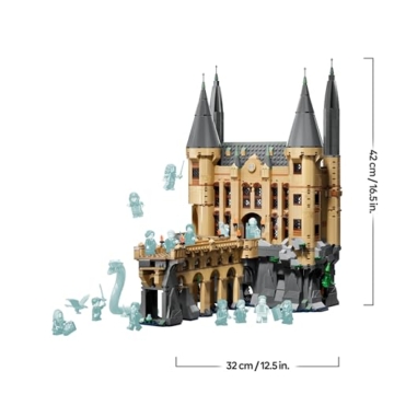 LEGO Harry Potter Schloss Hogwarts: Ostflügel Spielzeug - Miniatur Modellbausatz mit 13 Minifiguren & sammelbarem Patronus - DIY Deko - Geschenkidee für Mädchen, Jungen & Fans ab 10 Jahren - 76473 - 8