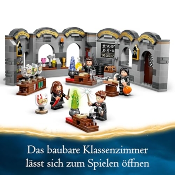 LEGO Harry Potter Schloss Hogwarts: Zaubertrankunterricht, Fantasy-Spielzeug, baubares Klassenzimmer, Geschenkidee für Jungen, Mädchen und alle Fans, mit Hermine Granger und Severus Snape 76431 - 3