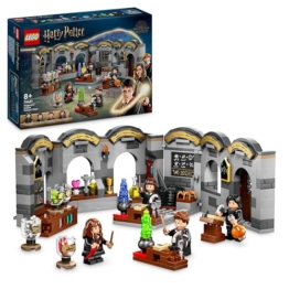 LEGO Harry Potter Schloss Hogwarts: Zaubertrankunterricht, Fantasy-Spielzeug, baubares Klassenzimmer, Geschenkidee für Jungen, Mädchen und alle Fans, mit Hermine Granger und Severus Snape 76431 - 1