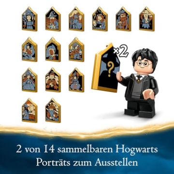 LEGO Harry Potter Schloss Hogwarts: Zaubertrankunterricht, Fantasy-Spielzeug, baubares Klassenzimmer, Geschenkidee für Jungen, Mädchen und alle Fans, mit Hermine Granger und Severus Snape 76431 - 4